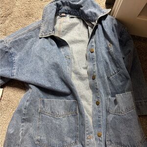 Classic Blue Denim Women's Jean Jacket